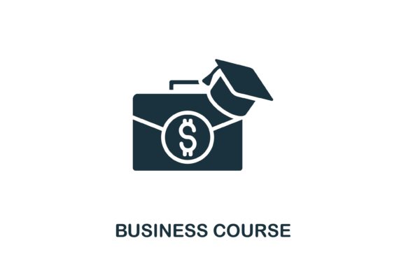 Business Course Icon: A Versatile Design Element for Modern Digital Communication