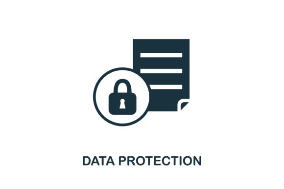 Data Protection Icon: A Visual Asset for Web Design and Security Communication