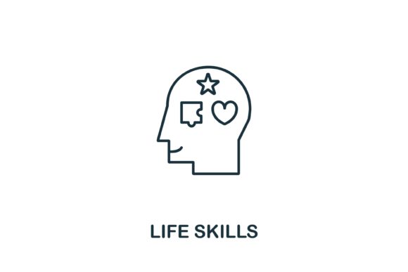 Life Skills Icon: A Versatile Design Asset for Modern Creatives