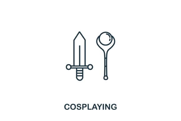 Strategic Use of the Cosplaying Icon from Hobbies Collection in Design and Communication