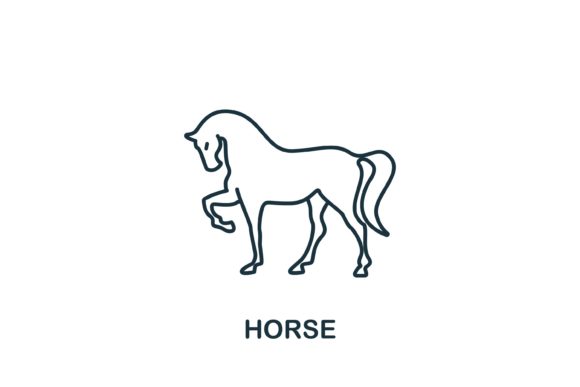 Understanding the Horse Icon in the Home Animals Collection: A Versatile Design Element