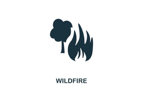 Wildfire Icon: A Practical Design Asset for Web and Infographics